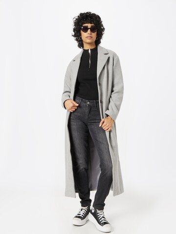 PIECES Between-Seasons Coat 'ALICE' in Grey