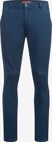 Rock Creek Chino Pants in Blue: front