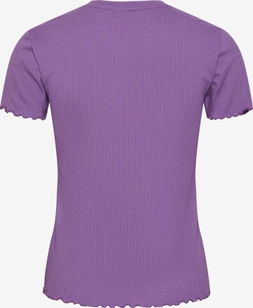 PIECES Shirt 'NICCA' in Purple