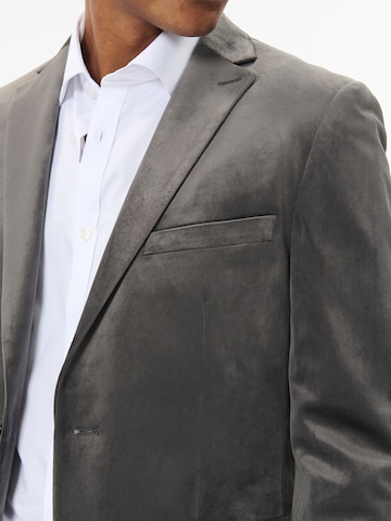 melns Matinique Slim fit Klasiska žakete 'George'