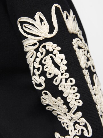 OBJECT Strickjacke 'OBJJOANA' in Schwarz