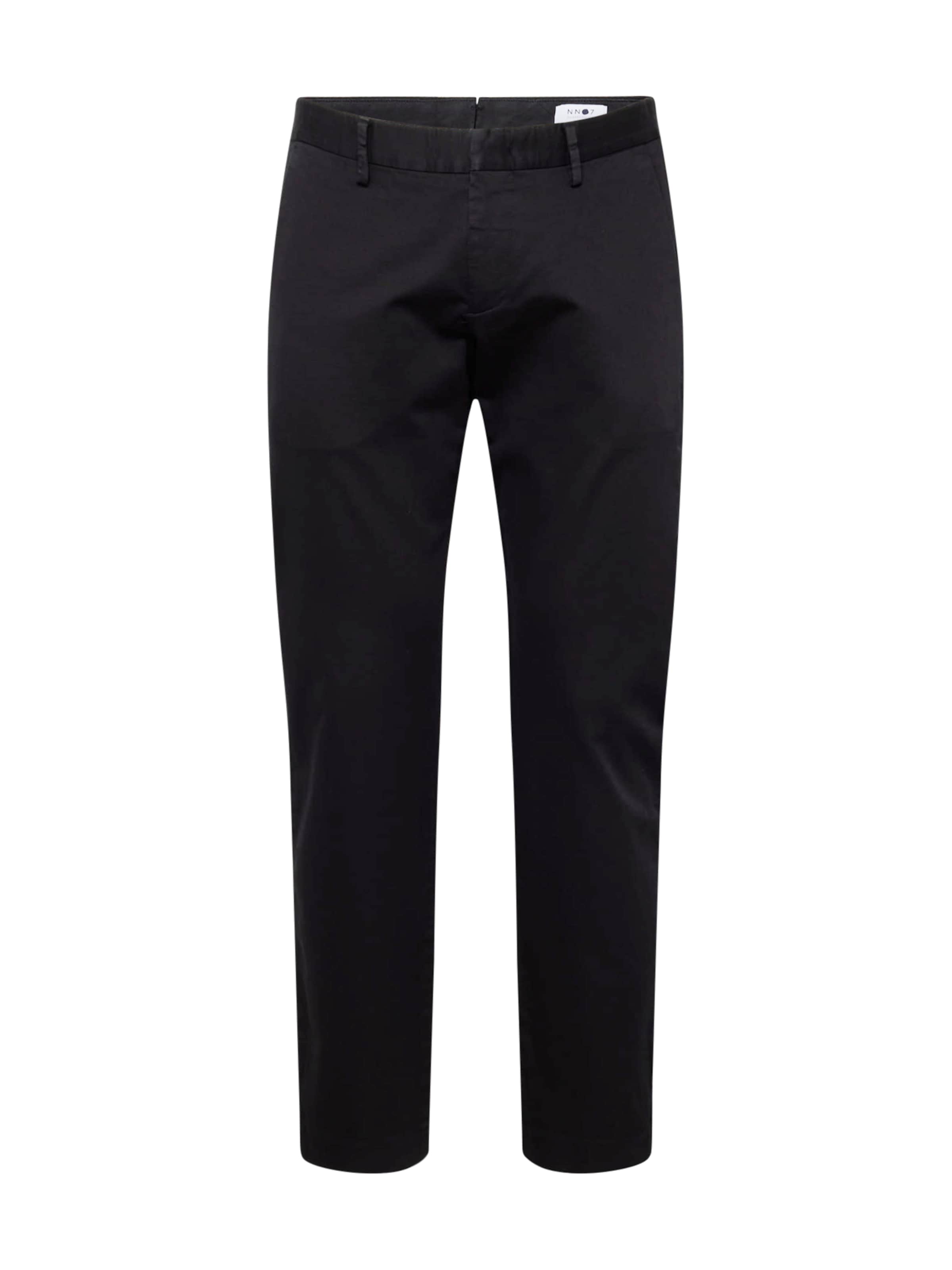 NN07 Regular Chino trousers 'Theo 1420' in Black: front