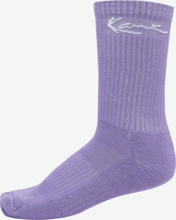 Chaussettes Karl Kani en violet