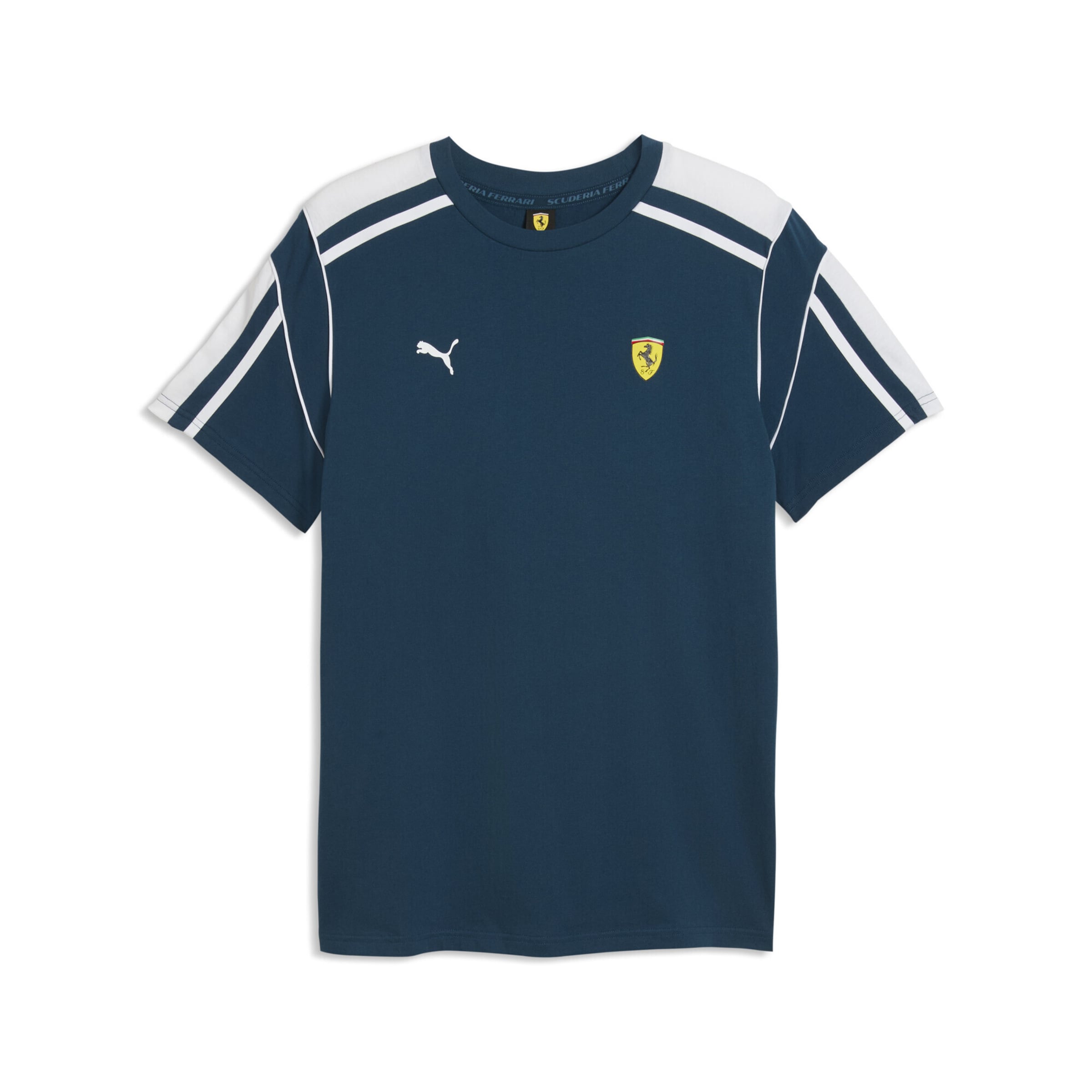 T-Shirt fonctionnel 'Ferrari MT7' PUMA en bleu : devant