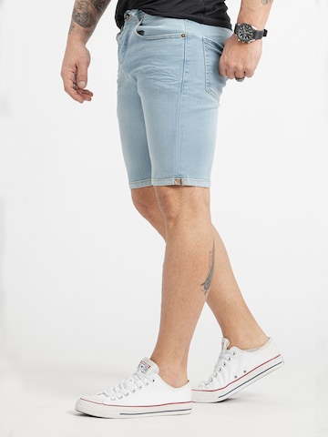 Rock Creek Slimfit Jeans in Blau