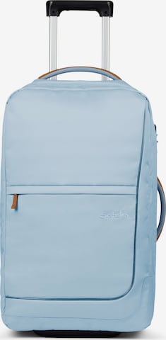 Satch Trolley 'Flow' in Blauw: voorkant