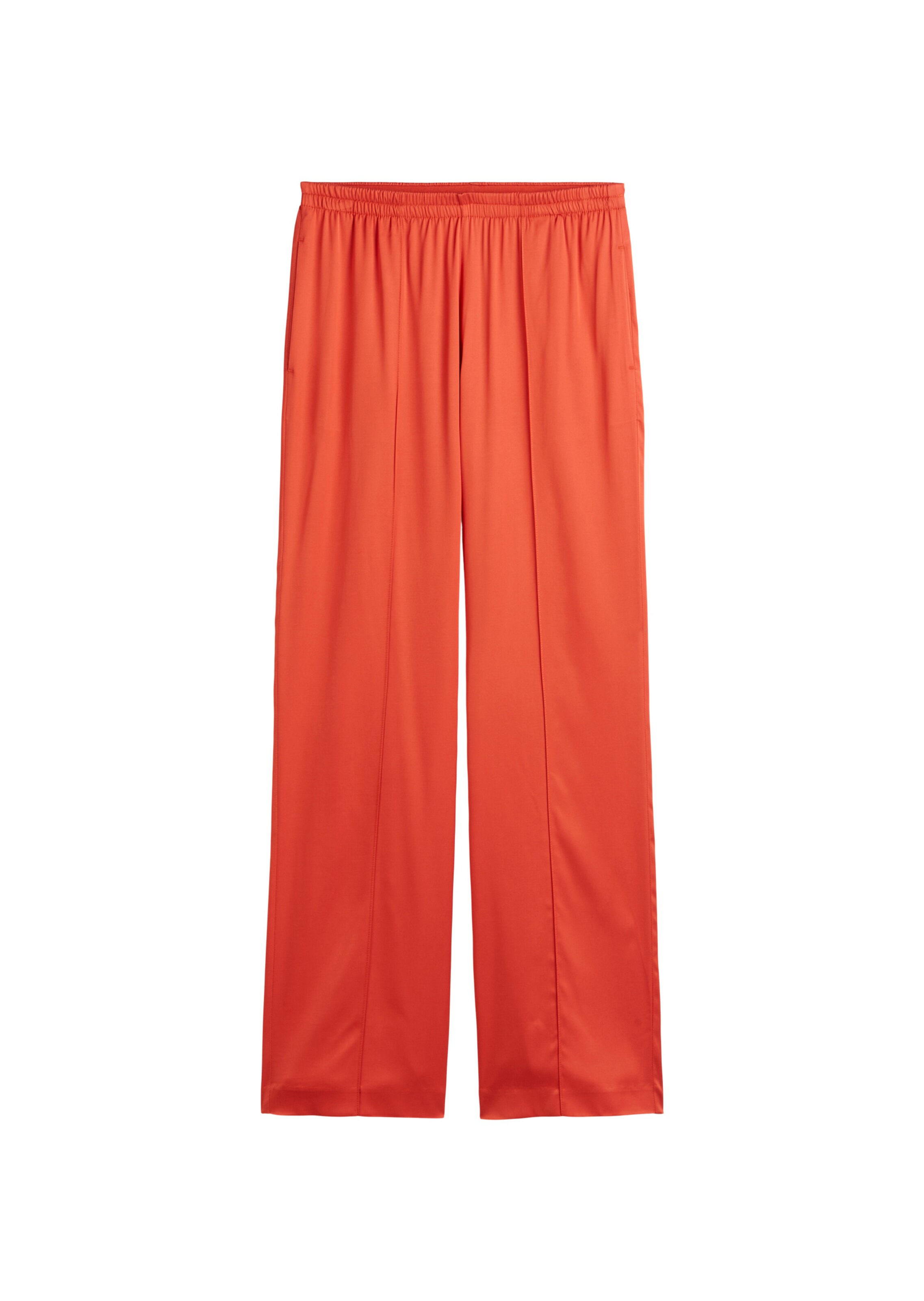 Marc O'Polo Loose fit Pants in Red: front