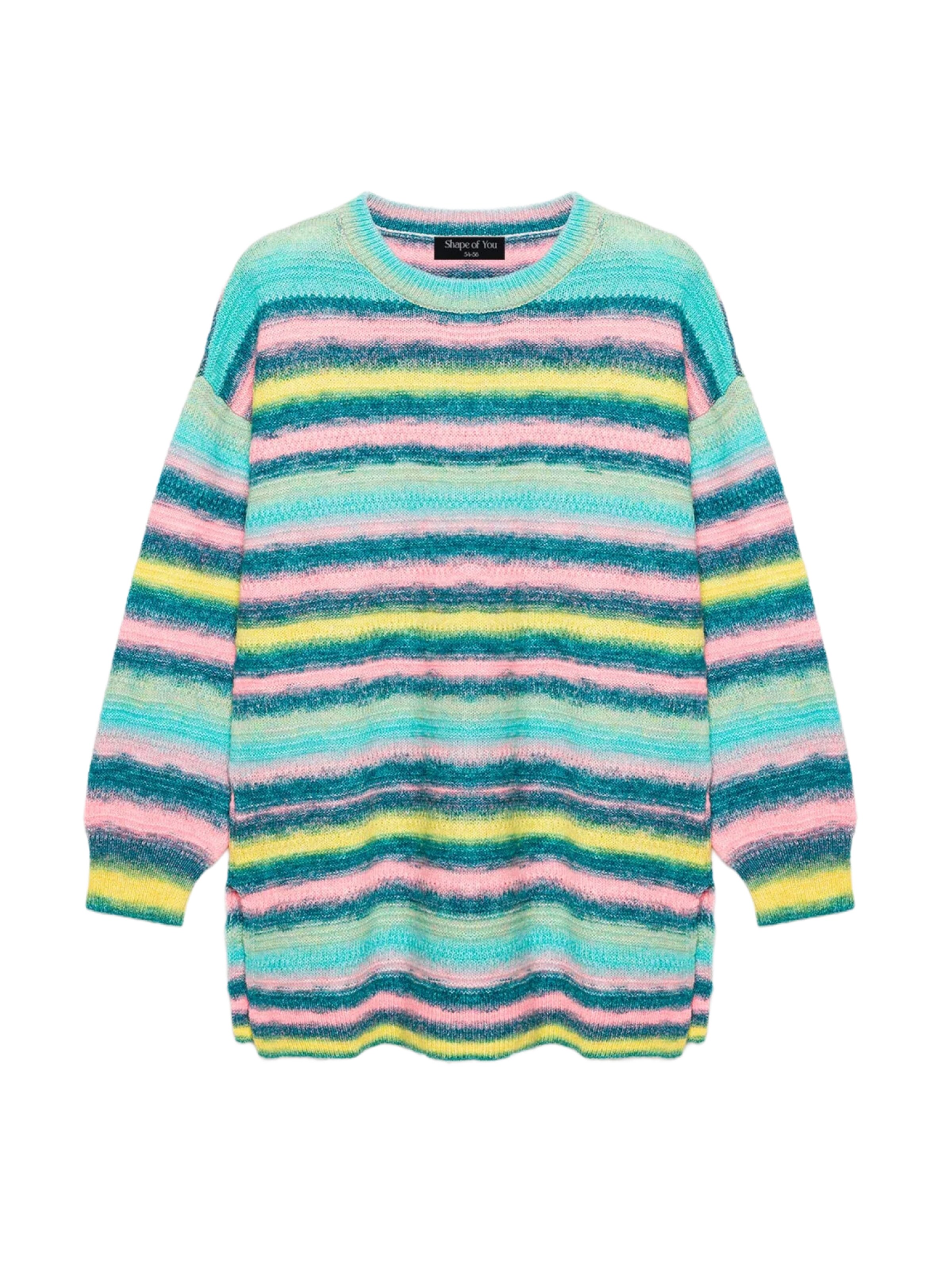 Shape Of You Sweater in Green: front