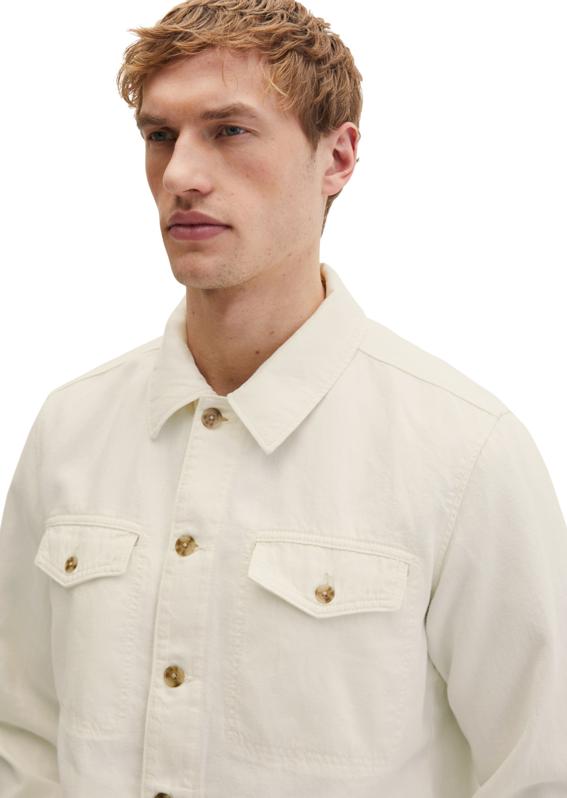 Veste mi-saison Marc O'Polo en blanc