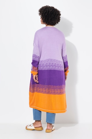 Angel of Style Knit cardigan in Purple