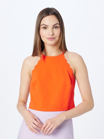 VERO MODA - Top 'OLIVA' en naranja: frente