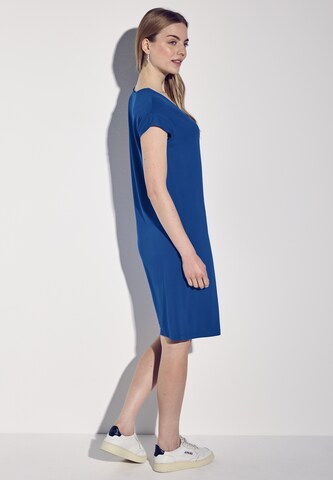 STREET ONE Jersey Kleid in Blau