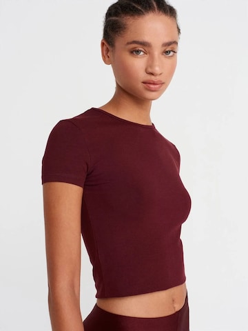 T-shirt 'T-Shirts' Dilvin en rouge