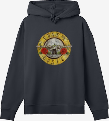 Sweat-shirt 'Guns 'n' Roses' F4NT4STIC en noir : devant