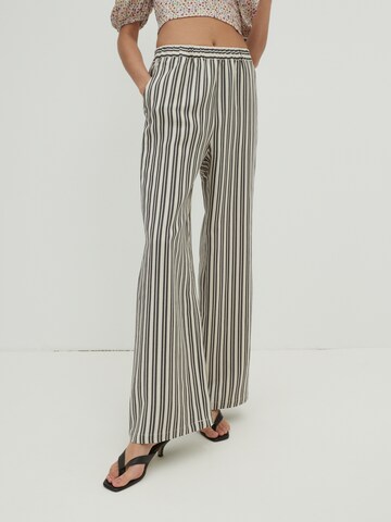 Wide Leg Pantalon 'Valery' EDITED en mélange de couleurs : devant