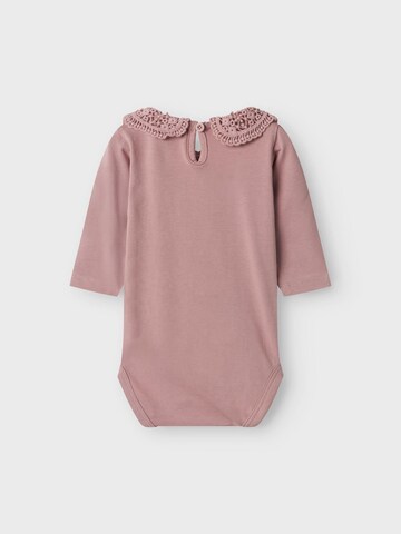 Barboteuse / body 'Tylla' NAME IT en rose