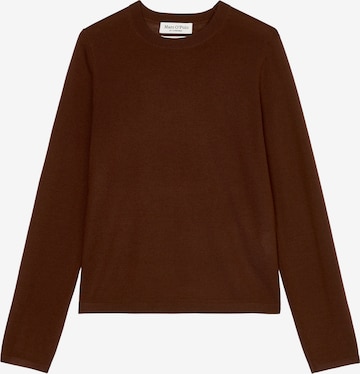 Pull-over Marc O'Polo en marron : devant