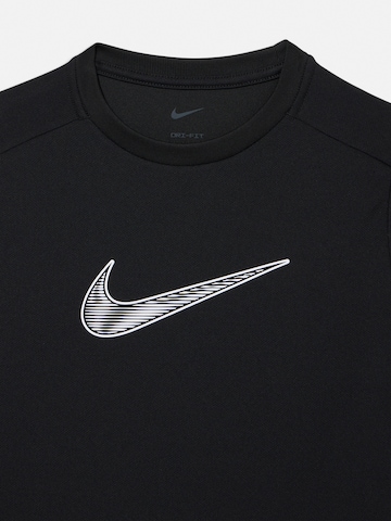 juoda NIKE Sportiniai marškinėliai