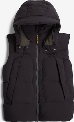 G-STAR Weste 'Whistler' in Schwarz: Vorderseite