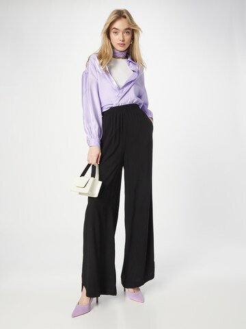 Urban Classics Wide leg Pants in Black