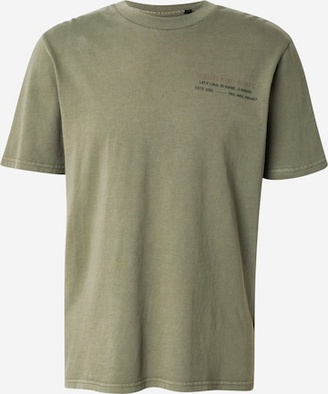 T-Shirt Superdry en vert : devant