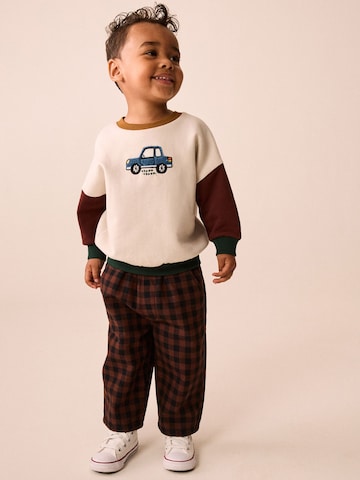 Next Barrel Trousers in Brown