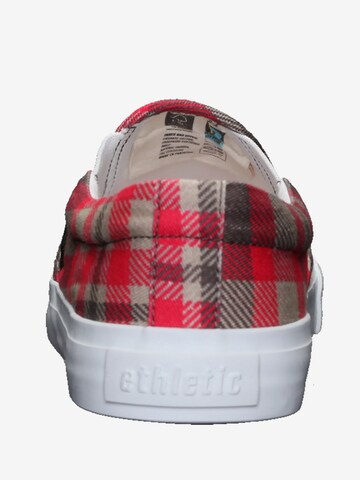 Ethletic Slip-Ons 'Fair Deck' in Red