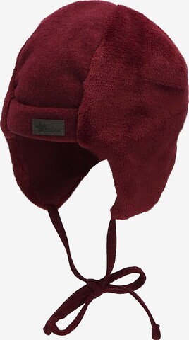 STERNTALER Beanie in Red: front