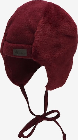 STERNTALER Beanie in Red: front