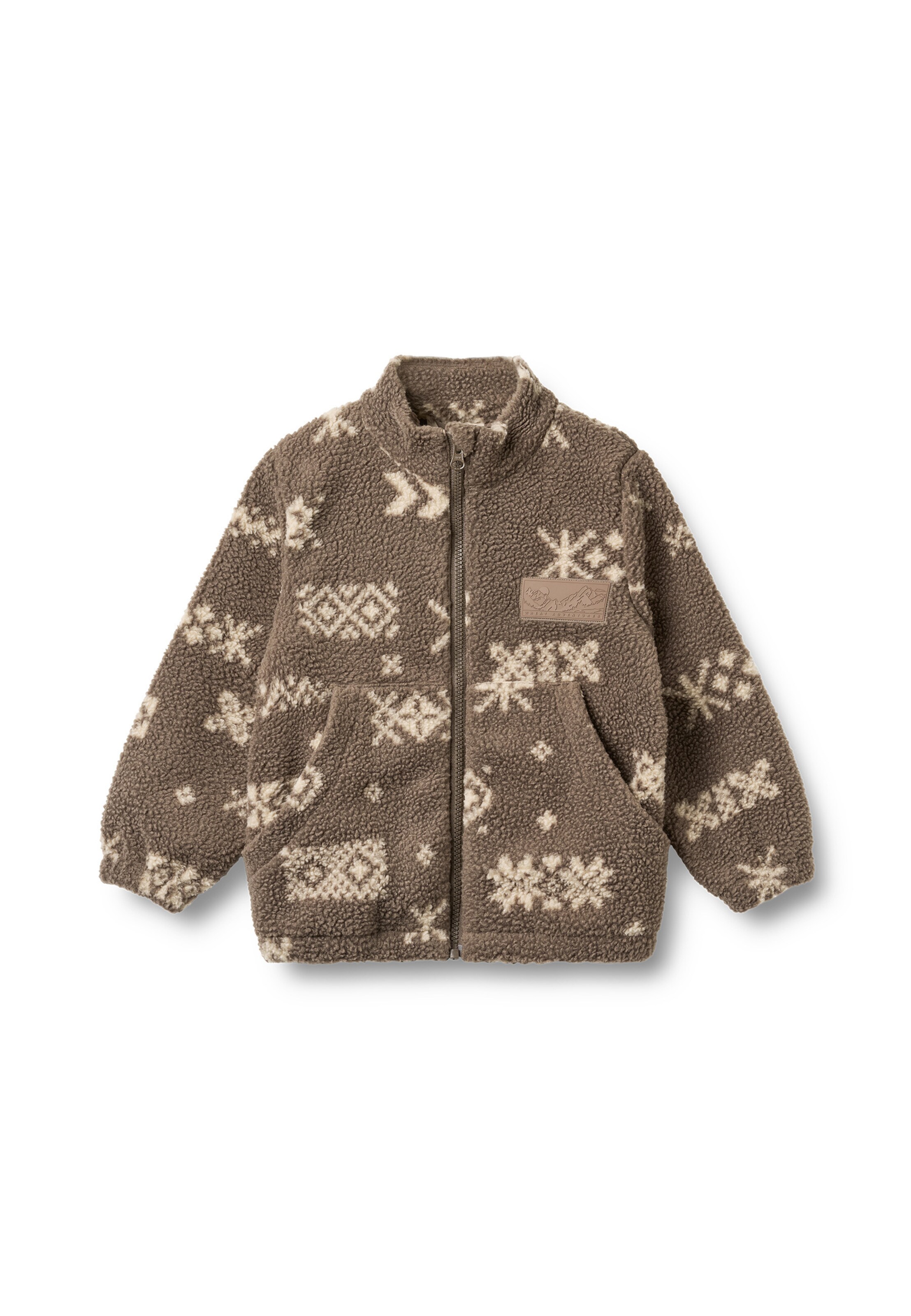 WHEAT Jacke 'Helge' in Braun: Vorderseite