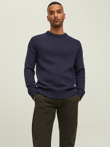 R.D.D. ROYAL DENIM DIVISION Sweater 'William' in Blue: front