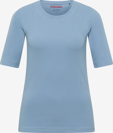 MUSTANG Shirt in Blau: Vorderseite