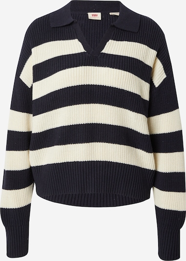 LEVI'S ® Pullover 'Eve Sweater' in marine / wollweiß, Produktansicht