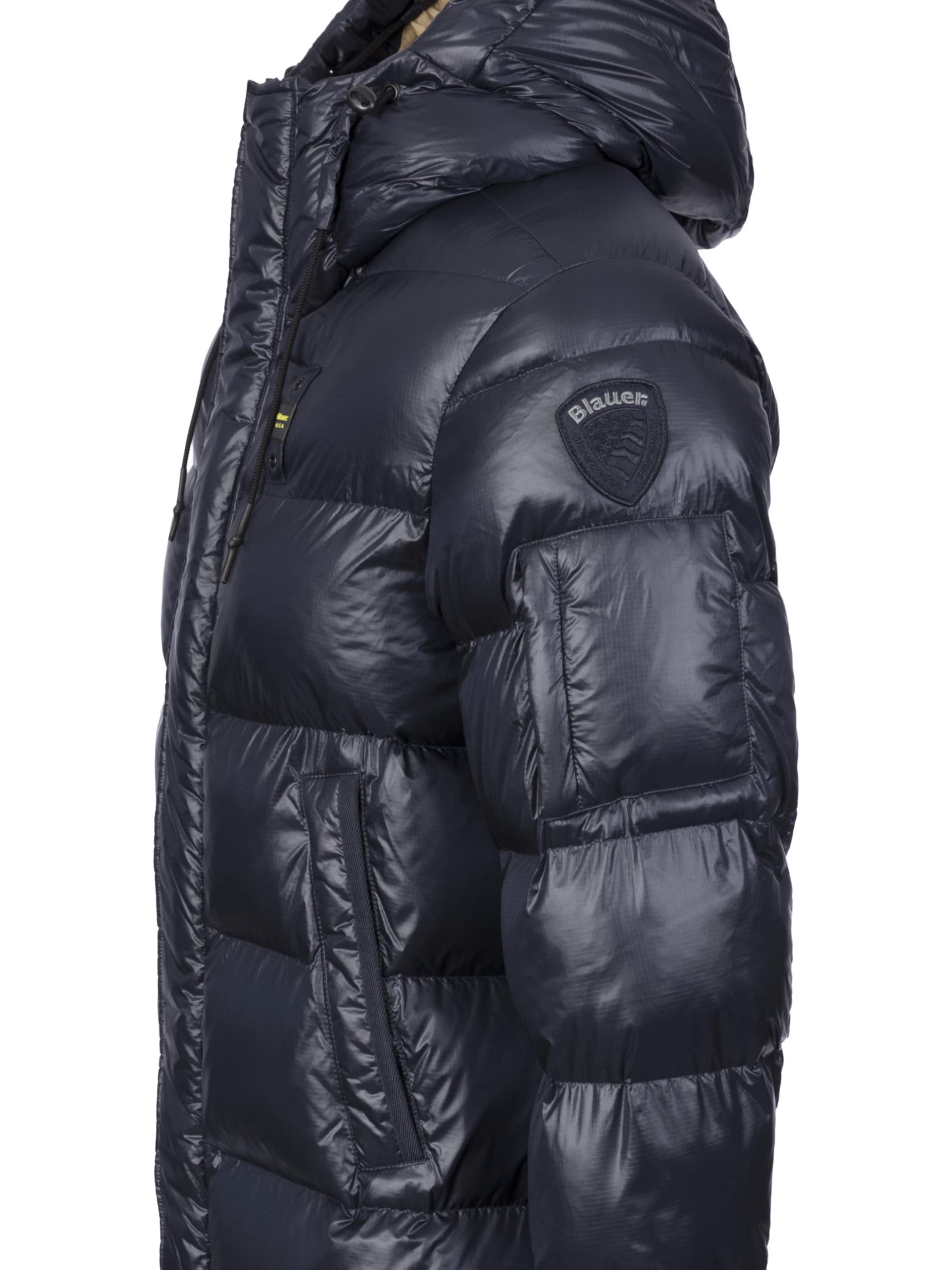 Blauer.USA Winter coat 'Aldrich' in Blue