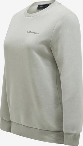 PEAK PERFORMANCE Sweatshirt in Grün