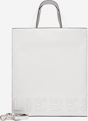 Liebeskind Berlin "Чанта тип ""Shopper""" 'Paper Bag' в бяло: отпред