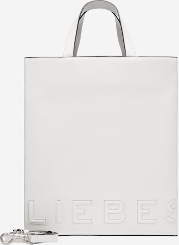 Liebeskind Berlin - Shopper 'Paper Bag' en blanco: frente