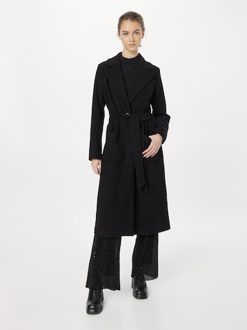 MORE & MORE Ανοιξιάτικο και φθινοπωρινό παλτό σε μαύρο: μπροστά