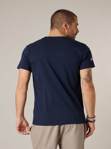 T-Shirt 'TENNIS' Deeluxe en bleu