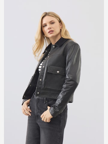 Veste mi-saison ' Caris Trucker ' Bolongaro Trevor en noir
