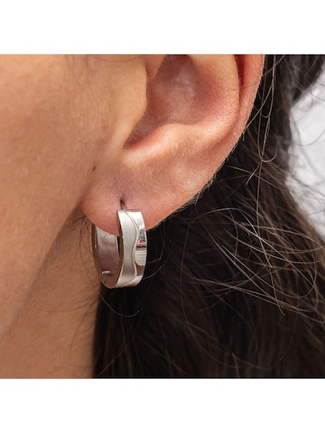 Boucles d'oreilles Zeeme en argent