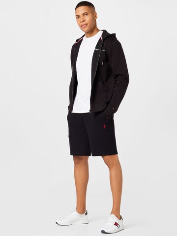 Veste de survêtement TOMMY HILFIGER en noir