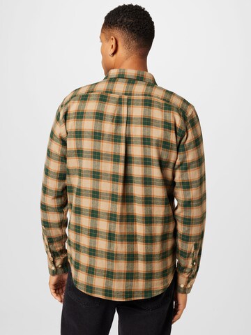 forét Regular fit Button Up Shirt 'PILLAR' in Green