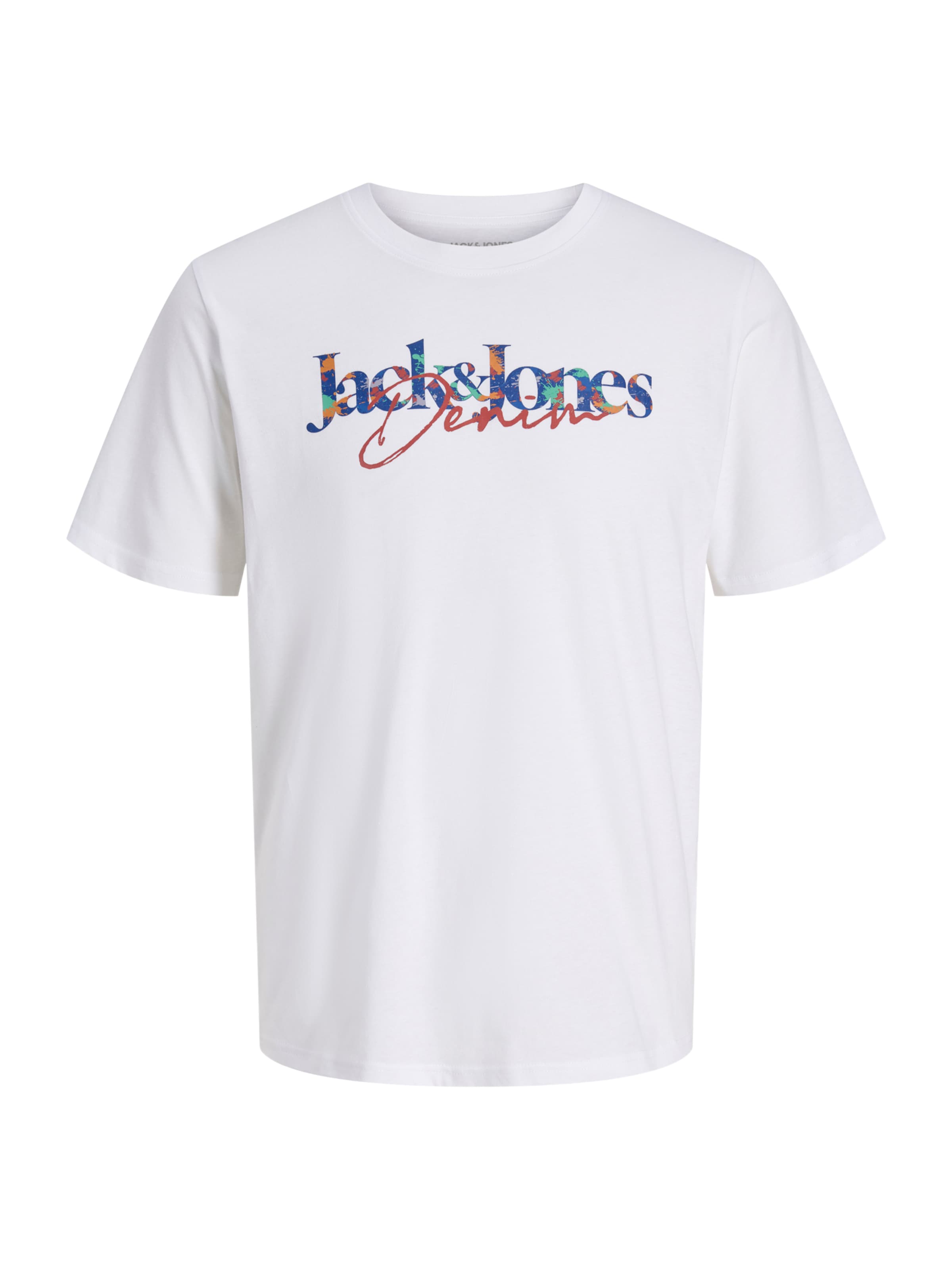 Maglietta 'JJTom' di Jack & Jones Plus in bianco: frontale