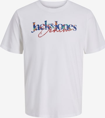 Maglietta 'JJTom' di Jack & Jones Plus in bianco: frontale
