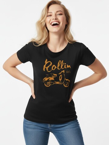 MAKAYA Shirt 'Roller' in Black