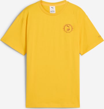 PUMA T-Shirt in Gelb: Vorderseite