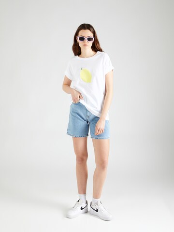 T-shirt 'IDAARA FRUITS' ARMEDANGELS en blanc