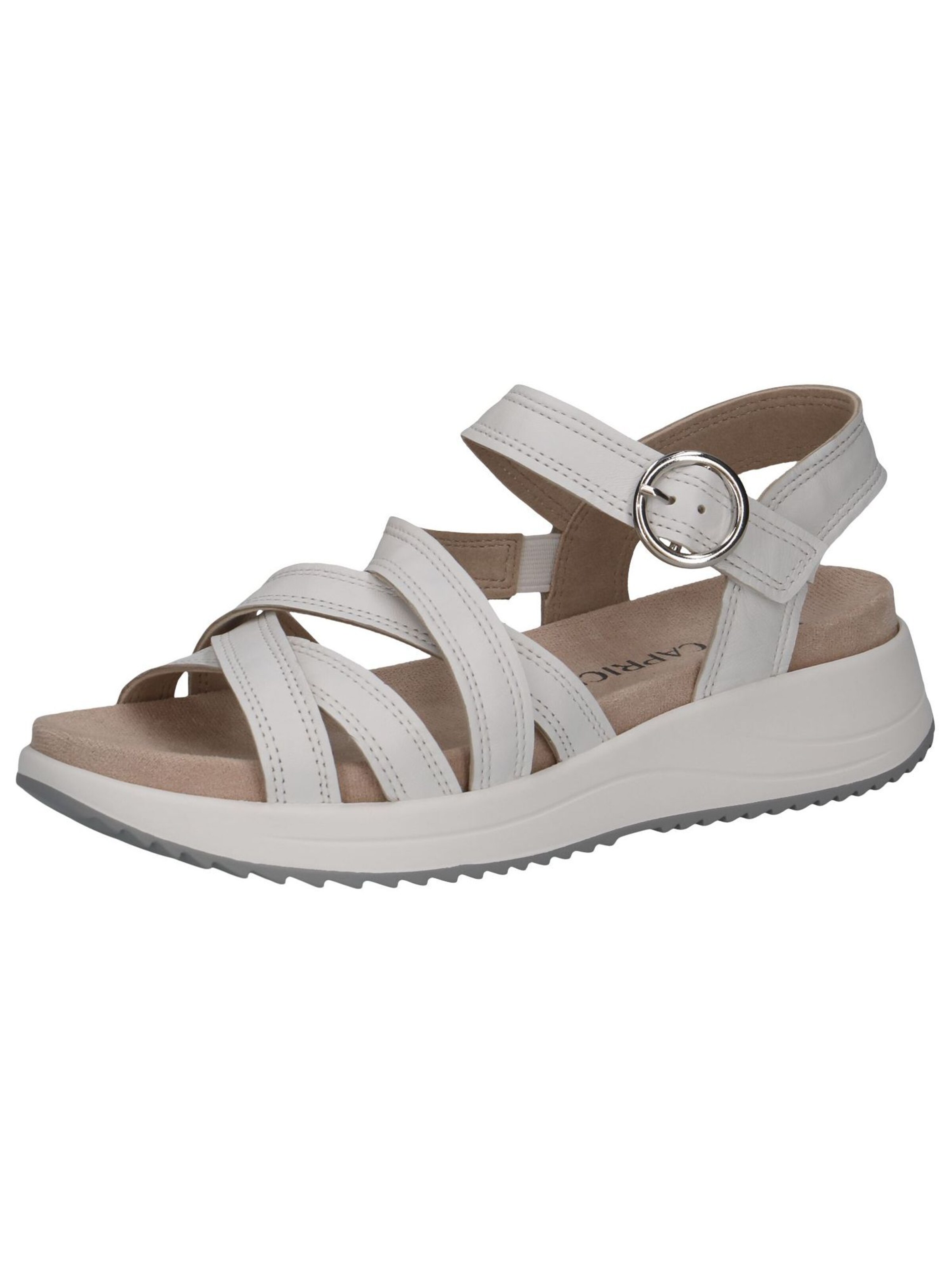 CAPRICE Sandale in Weiß: Vorderseite