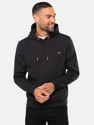 Threadbare Sweatshirt 'Clementine' in Black: front